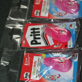 Pritt Micro Rolly impulse sealed BOPP
                          bags